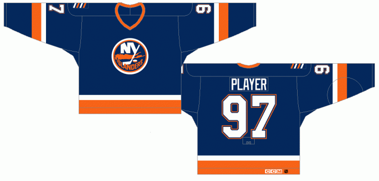 New York Islanders Road Uniform (1999) -