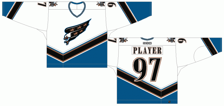 Washington Capitals Road Uniform (2004) -