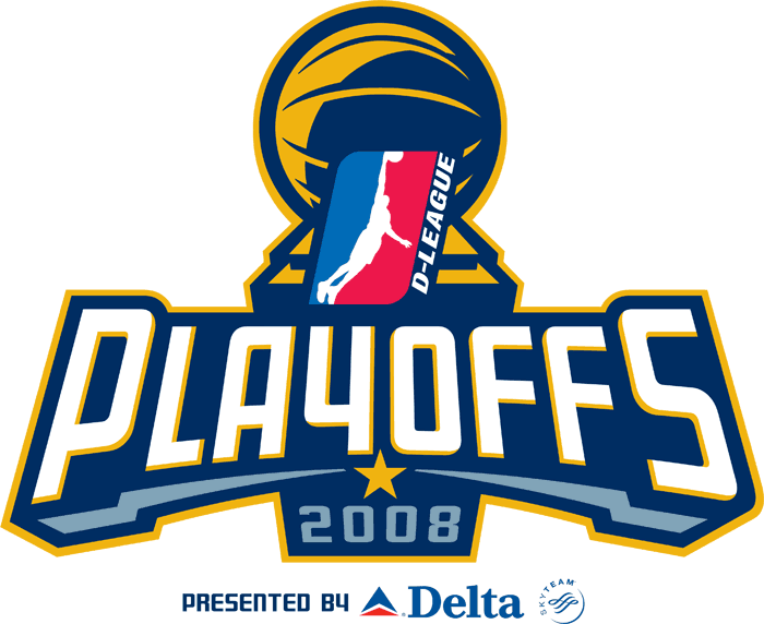 NBA D-League Championship Special Event Logo (2007/08) - 2008 NBA D-League Playoffs Logo