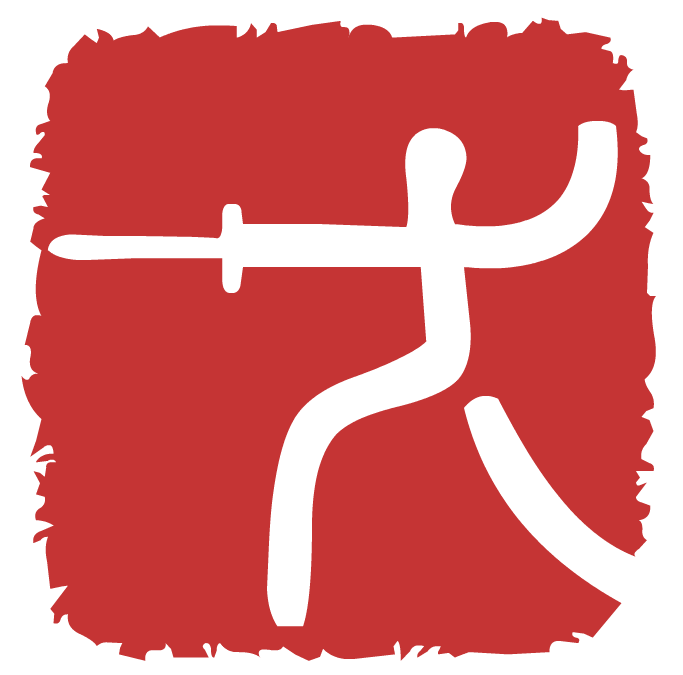 2008 Beijing Olympics Special Event Logo (2008) - Fencing Event Logo - 2008 Beijing Summer Olympics