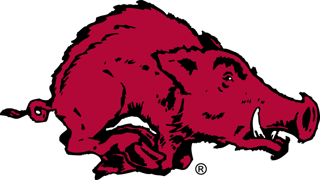 Arkansas Razorbacks Alternate Logo (1967-1972) -