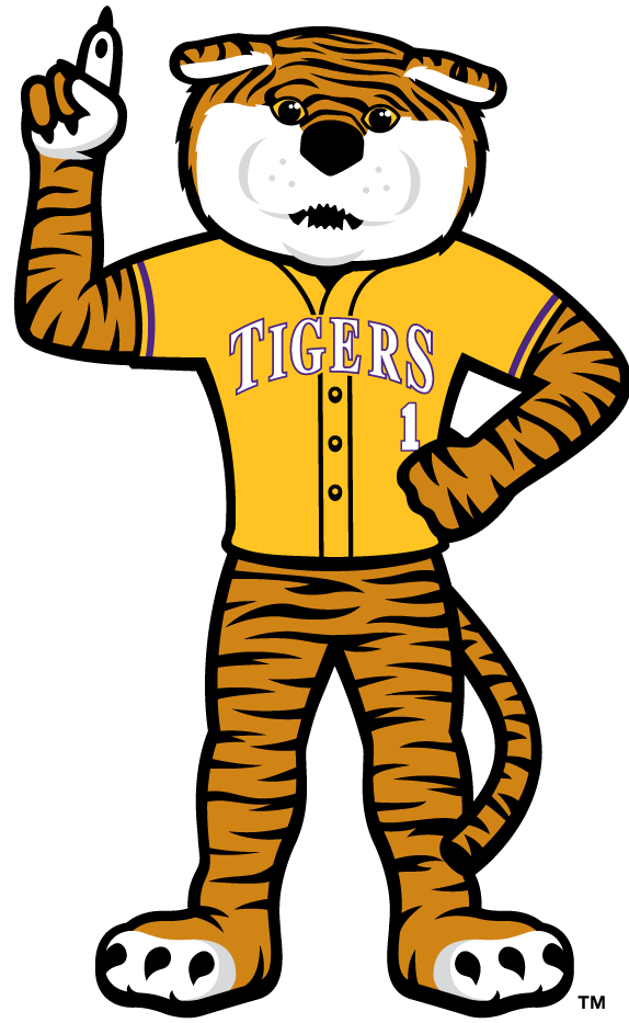 LSU Tigers Mascot Logo (2014-Pres) -