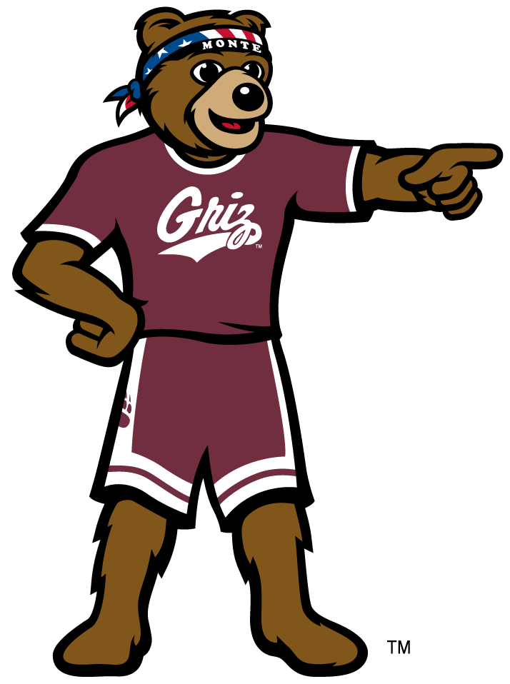 Montana Grizzlies Mascot Logo (2010-Pres) -