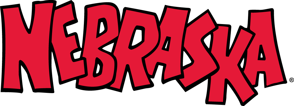 Nebraska Cornhuskers Wordmark Logo (1975-1982) -