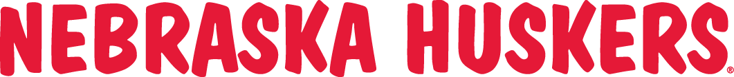 Nebraska Cornhuskers Wordmark Logo (1974-2011) -
