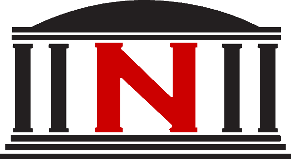 Nebraska Cornhuskers Alternate Logo (1995-Pres) - Volleyball Team Logo Red N in between columns