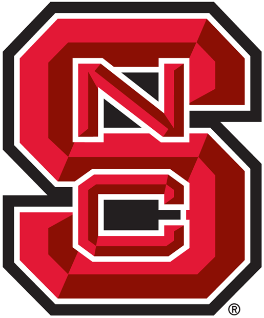 North Carolina State Wolfpack Alternate Logo (2006-Pres) - A beveled version of the primary logo.
