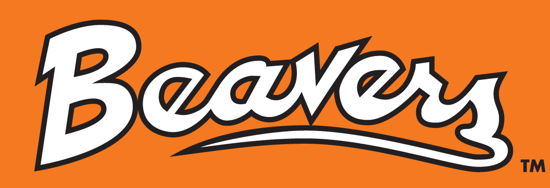 Oregon State Beavers Wordmark Logo (1979-1996) -
