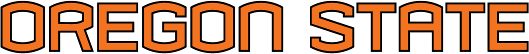 Oregon State Beavers Wordmark Logo (2007-2012) -