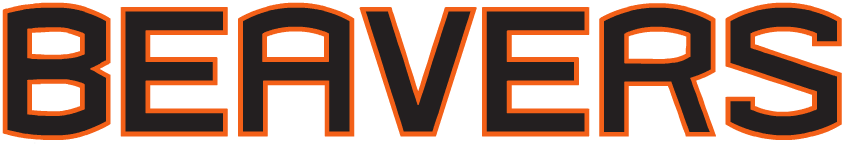 Oregon State Beavers Wordmark Logo (2007-2012) -