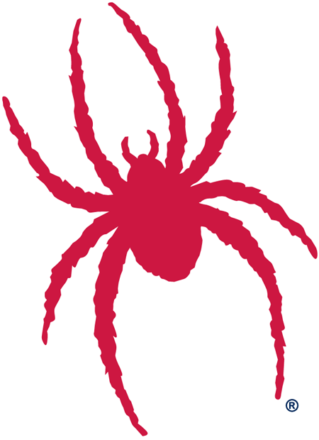 Richmond Spiders Alternate Logo (2002-Pres) - Red spider silhouette