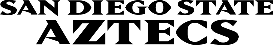 San Diego State Aztecs Wordmark Logo (2002-2012) -
