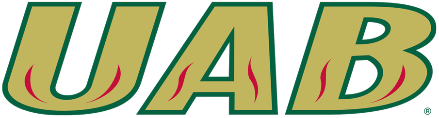UAB Blazers Wordmark Logo (2015-Pres) -