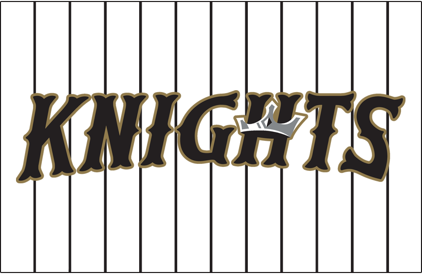 Charlotte Knights Jersey Logo (2014-Pres) - Home jersey wordmark