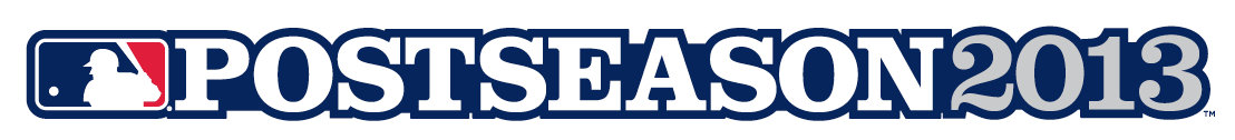 Major League Baseball Special Event Logo (2013) - 2013 MLB Postseason Horizontal Logo