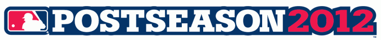 Major League Baseball Special Event Logo (2012) - 2012 MLB Postseason Horizontal Logo