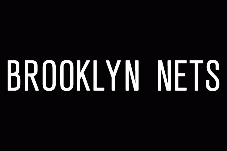 Brooklyn Nets Wordmark Logo (2013) -
