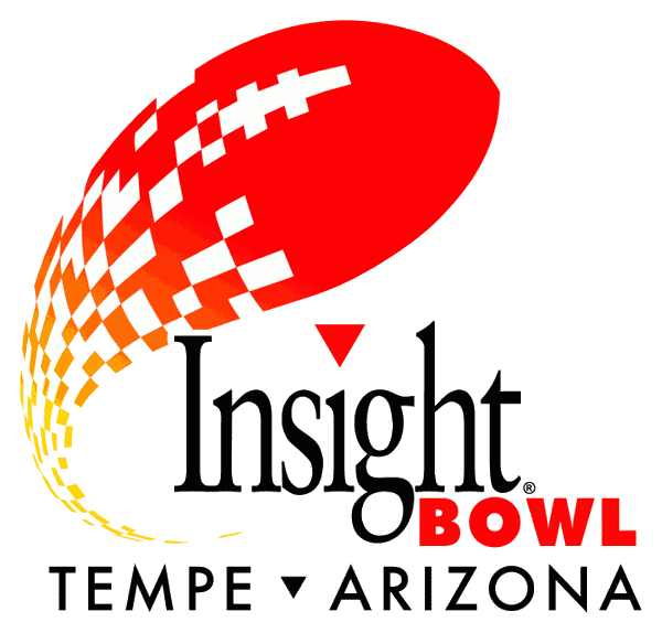 Insight Bowl Alternate Logo (2006-2011) - Tempe Arizona below primary logo