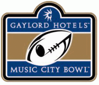 Music City Bowl Primary Logo (2008-2009) - Gaylord Hotels Music City Bowl