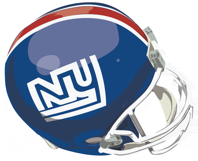 New York Giants Helmet National Football League NFL Chris Creamer 
