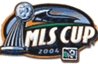 MLS Cup Primary Logo (2004) - DC United 3 Kansas City Wizards 2 @ Carson, CA