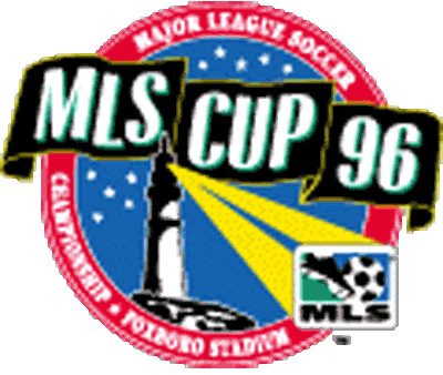 MLS Cup Primary Logo (1996) - DC United 3 LA Galaxy 2 @ Foxboro, MA