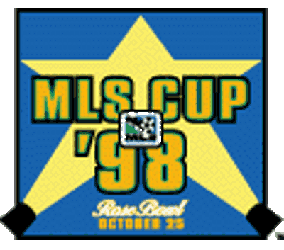 MLS Cup Primary Logo (1998) - Chicago Fire 2 DC United 0 @ Pasadena, CA