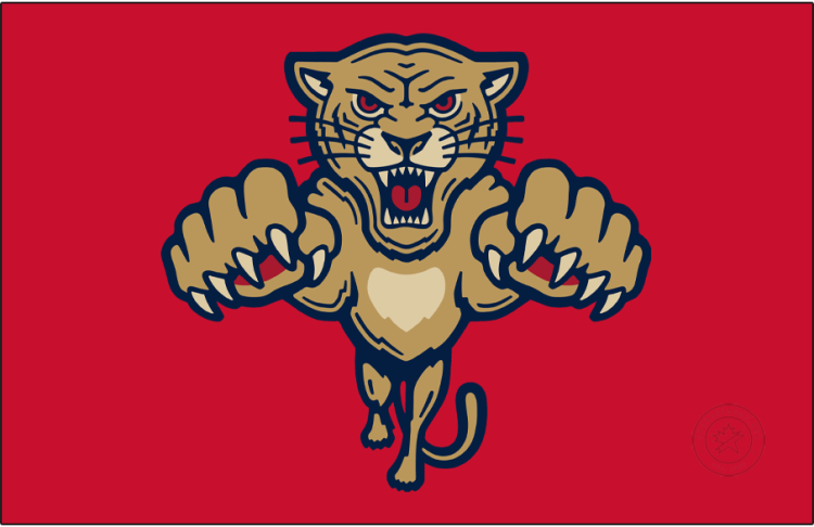 Florida Panthers Logo Special Event Logo (2025/26) - The Florida Panthers 2026 Winter Classic jersey logo features a 1930s-style re-imagining of their original 