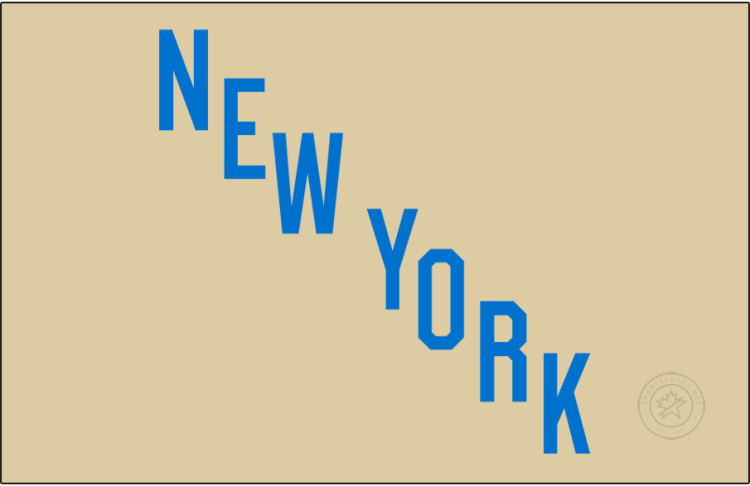 New York Rangers Logo Special Event Logo (2025/26) - The New York Rangers 2026 Winter Classic jersey logo features 