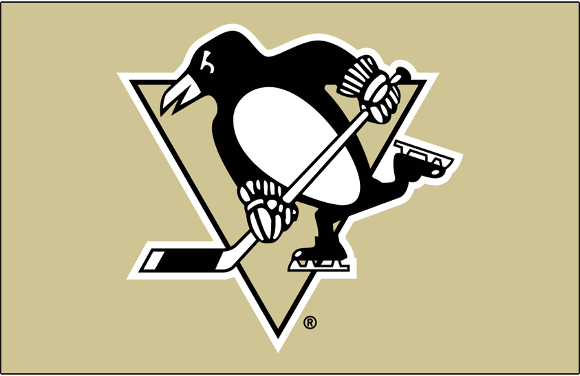 Pittsburgh Penguins Logo Primary Dark Logo (2006/07-2015/16) - Pittsburgh Penguins primary logo on Vegas gold SportsLogos.Net Pittsburgh Penguins Logo Primary Dark Logo (2006/07-2015/16) - Pittsburgh Penguins primary logo on Vegas gold SportsLogos.Net