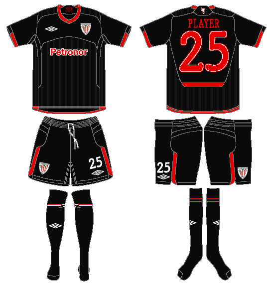  Athletic Bilbao Uniform Alternate Uniform (2010-2012) -  SportsLogos.Net