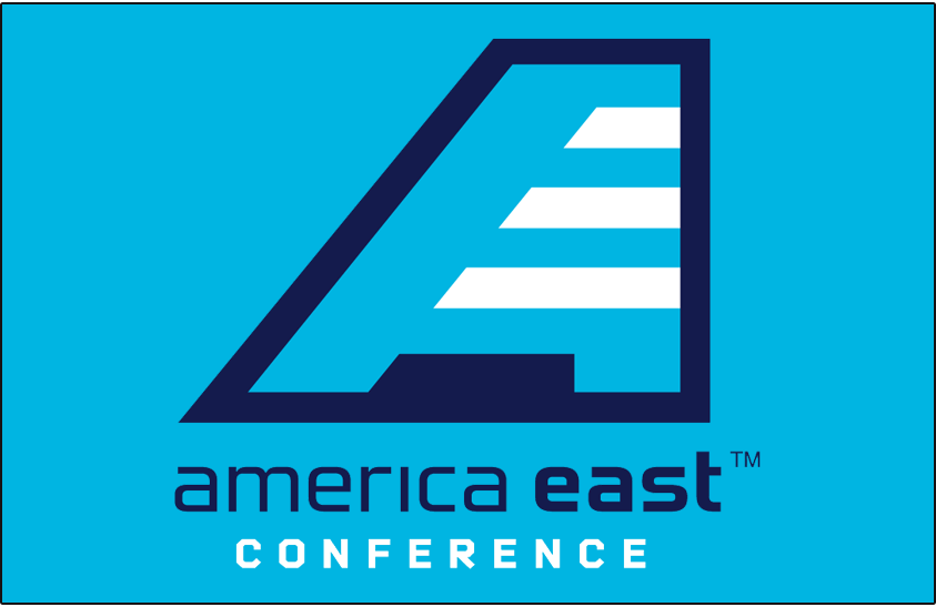 America East Conference Logo Primary Dark Logo (2013-Pres) - America East Conference logo on light blue SportsLogos.Net America East Conference Logo Primary Dark Logo (2013-Pres) - America East Conference logo on light blue SportsLogos.Net