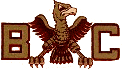 Boston College Eagles Logo Primary Logo (1946-1961) - Eagle standing between BC SportsLogos.Net Boston College Eagles Logo Primary Logo (1946-1961) - Eagle standing between BC SportsLogos.Net