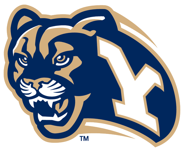 Brigham Young Cougars Logo Secondary Logo (1999-2004) - A streaking cougars head with a Y on neck SportsLogos.Net Brigham Young Cougars Logo Secondary Logo (1999-2004) - A streaking cougars head with a Y on neck SportsLogos.Net