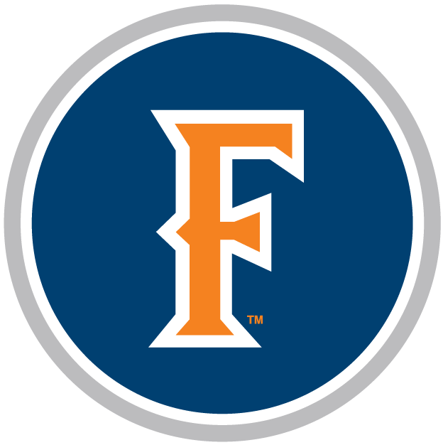Cal State Fullerton Titans Logo Alternate Logo (2000-2009) - An Orange F on a Blue Circle with silver outline SportsLogos.Net Cal State Fullerton Titans Logo Alternate Logo (2000-2009) - An Orange F on a Blue Circle with silver outline SportsLogos.Net