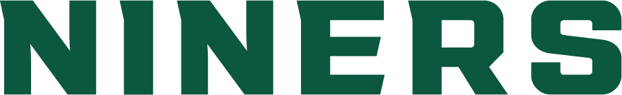 Charlotte 49ers Logo Wordmark Logo (2020-Pres) - The Charlotte 49ers introduced a new set of logos in the summer of 2020 including this new wordmark logo showing NINERS in green SportsLogos.Net Charlotte 49ers Logo Wordmark Logo (2020-Pres) - The Charlotte 49ers introduced a new set of logos in the summer of 2020 including this new wordmark logo showing NINERS in green SportsLogos.Net