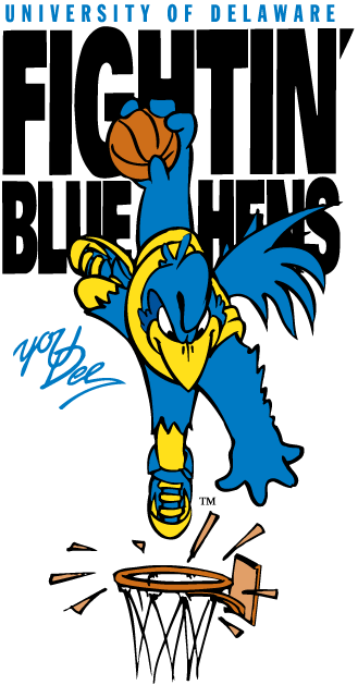 Delaware Blue Hens Logo Mascot Logo (1999-Pres) - SportsLogos.Net Delaware Blue Hens Logo Mascot Logo (1999-Pres) - SportsLogos.Net