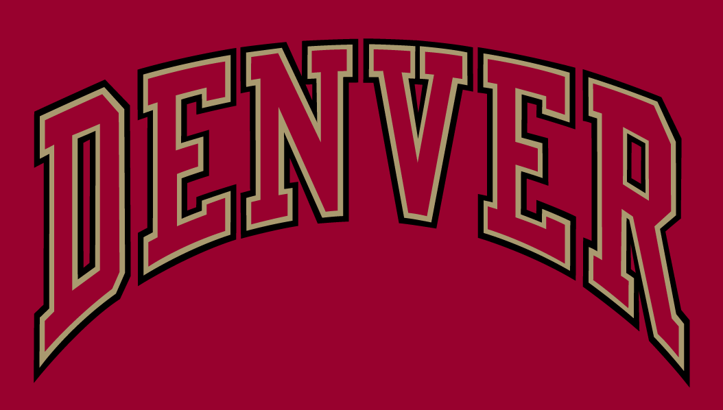 Denver Pioneers Wordmark Logo NCAA Division I (dh) (NCAA dh
