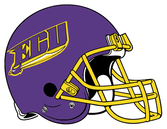 East Carolina Pirates Helmet Helmet (1999-2004) - ECU in purple on purple helmet with gold facemask SportsLogos.Net East Carolina Pirates Helmet Helmet (1999-2004) - ECU in purple on purple helmet with gold facemask SportsLogos.Net