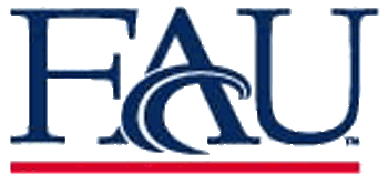 Florida Atlantic Owls Wordmark Logo (2005-Pres) - FAU wave script SportsLogos.Net