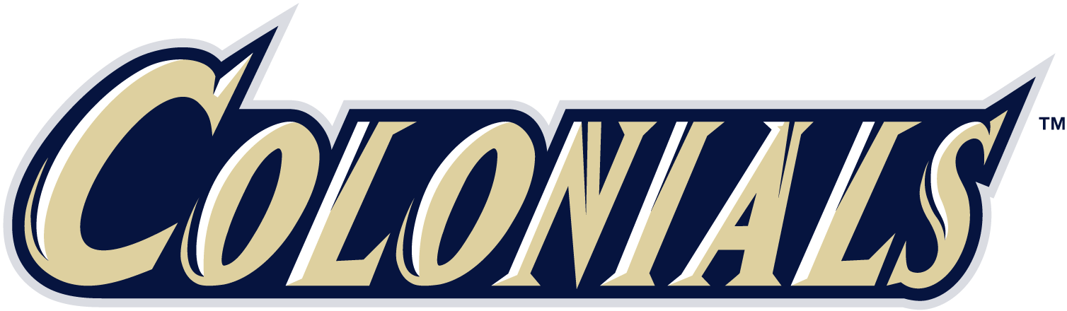 George Washington Colonials Logo Wordmark Logo (2009-Pres) - SportsLogos.Net George Washington Colonials Logo Wordmark Logo (2009-Pres) - SportsLogos.Net