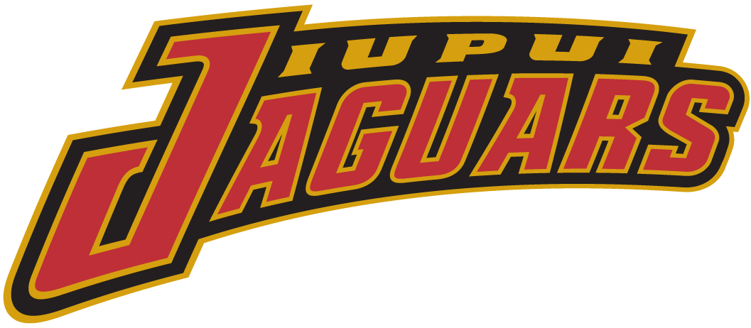 IUPUI Jaguars Logo Wordmark Logo (1998-Pres) - Team name in red and gold SportsLogos.Net IUPUI Jaguars Logo Wordmark Logo (1998-Pres) - Team name in red and gold SportsLogos.Net