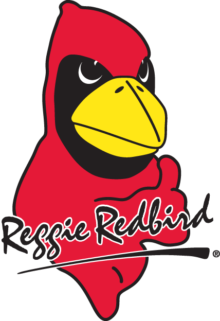 Illinois State Redbirds Logo Mascot Logo (1996-Pres) - ISU Redbirds mascot - Reggie Redbird SportsLogos.Net Illinois State Redbirds Logo Mascot Logo (1996-Pres) - ISU Redbirds mascot - Reggie Redbird SportsLogos.Net