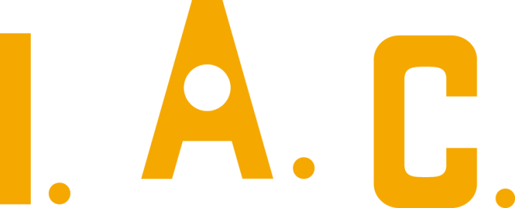 Iowa State Cyclones Logo Alternate Logo (1894-1898) - Arched I.A.C. letters in gold with periods. The school was then known as Iowa Agricultural College and Model Farm (1858–1898). SportsLogos.Net