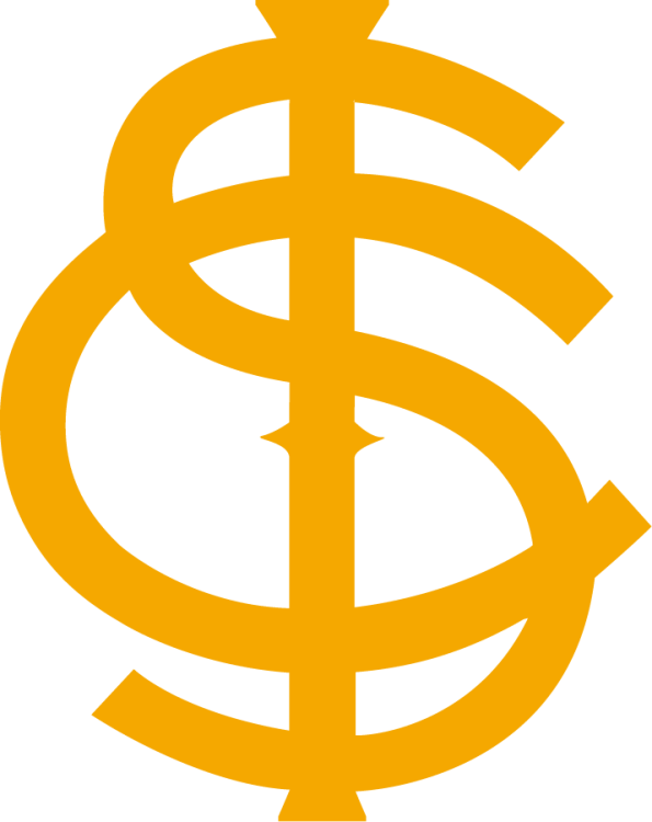 Iowa State Cyclones Logo Alternate Logo (1930-1959) - Interlocking ISC letters in gold with serifs. The school was then known as Iowa State College of Agriculture and Mechanic Arts (1898–1959). SportsLogos.Net