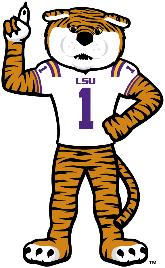 LSU Tigers Mascot Logo (2014-Pres) - SportsLogos.Net