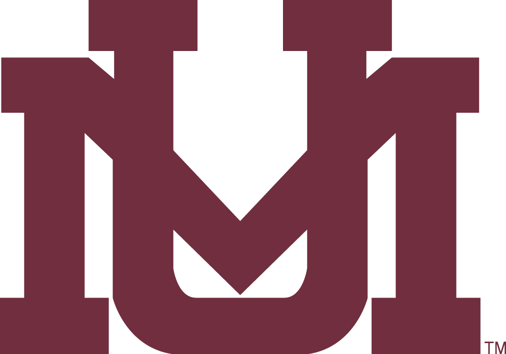 Montana Grizzlies Logo Secondary Logo (1996-Pres) - Interlocking UM in red. SportsLogos.Net Montana Grizzlies Logo Secondary Logo (1996-Pres) - Interlocking UM in red. SportsLogos.Net