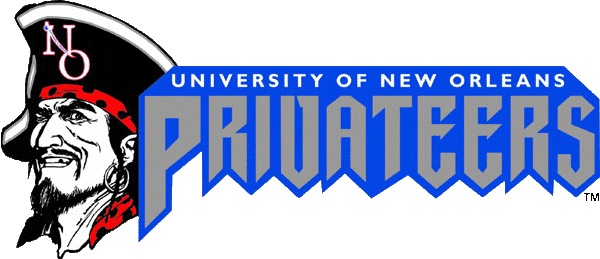 New Orleans Privateers Logo Primary Logo (1996-2010) - Pirate Head next to script SportsLogos.Net New Orleans Privateers Logo Primary Logo (1996-2010) - Pirate Head next to script SportsLogos.Net