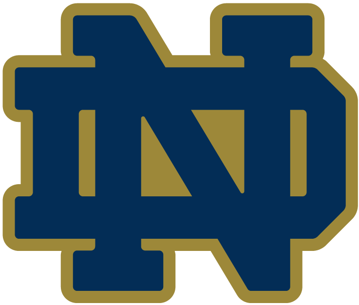 Notre Dame Fighting Irish Logo Alternate Logo NCAA Division I N r 