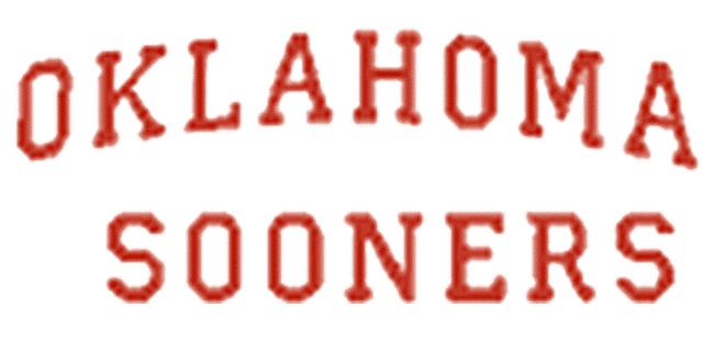 Oklahoma Sooners Wordmark Logo (1967-1981) - Oklahoma Sooners in maroon. SportsLogos.Net